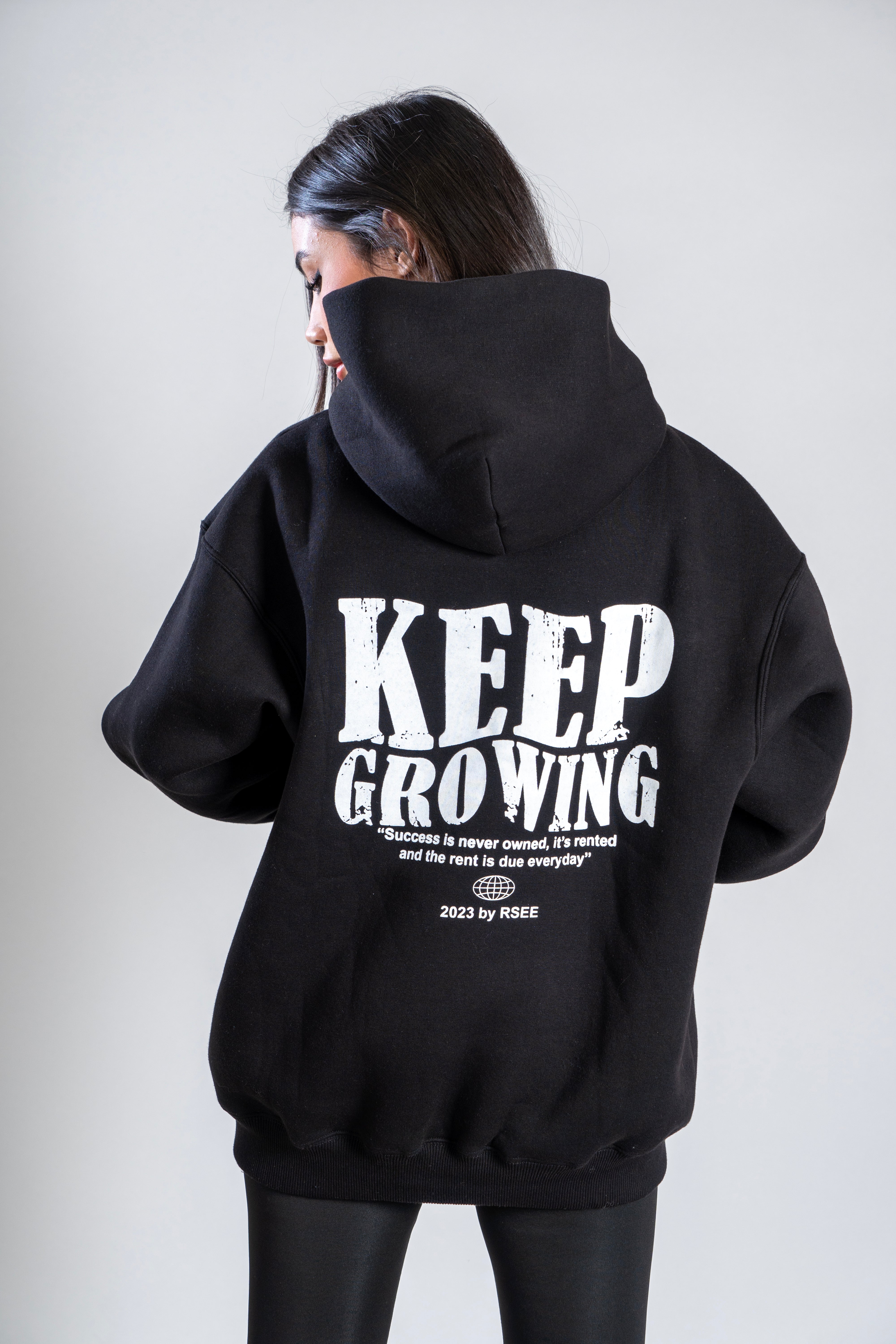 R S E E Keep Growing Hoodie